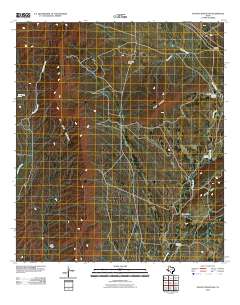 Dugout Mountain 2010 topographic map thumbnail