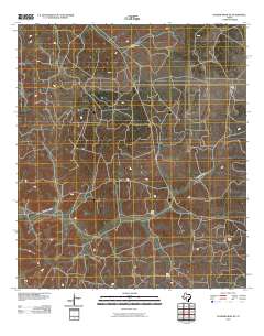 Dunbar Draw NE 2010 topographic map thumbnail