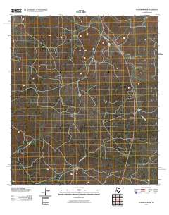 Dunbar Draw SW 2010 topographic map thumbnail