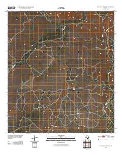 Flat Rock Creek SW 2010 topographic map thumbnail