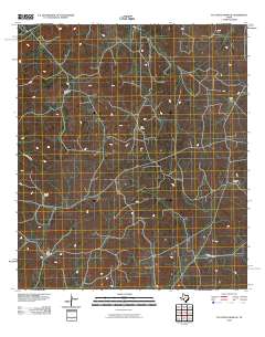 Flat Rock Draw SE 2010 topographic map thumbnail