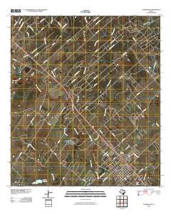 Floresville 2010 topographic map thumbnail