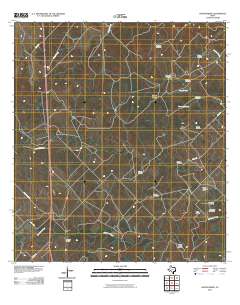 Crater Ridge 2010 topographic map thumbnail