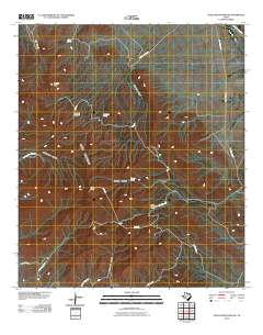 Eagle Mountains NE 2010 topographic map thumbnail