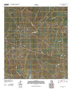 Eagle Pass NE 2010 topographic map thumbnail