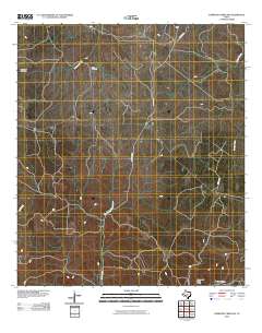 Earwood Creek SW 2010 topographic map thumbnail