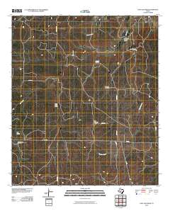East Elm Creek 2010 topographic map thumbnail