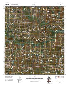 Chappell Hill 2010 topographic map thumbnail