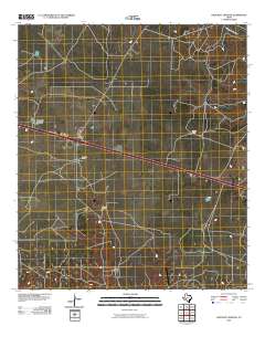 Crockett Heights 2010 topographic map thumbnail