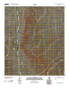 Cuesta Del Burro NW 2010 topographic map thumbnail