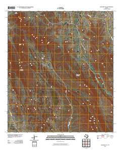 Dagger Flat 2010 topographic map thumbnail
