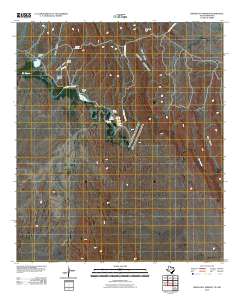 Indian Hot Springs 2010 topographic map thumbnail