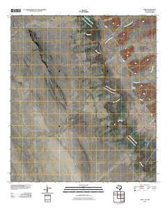 Indio 2010 topographic map thumbnail