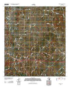 Harwood 2010 topographic map thumbnail