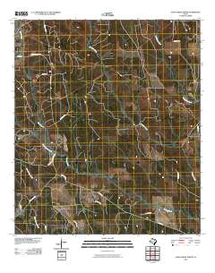Jacks Creek North 2010 topographic map thumbnail