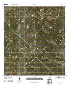 Las Flores 2010 topographic map thumbnail