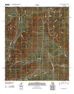 Henderson Mesa 2010 topographic map thumbnail