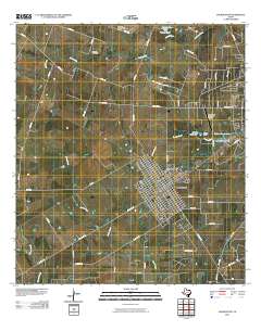 Jourdanton 2010 topographic map thumbnail
