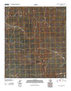 Meyers Canyon NW 2010 topographic map thumbnail