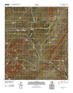 Lightning Hills 2010 topographic map thumbnail