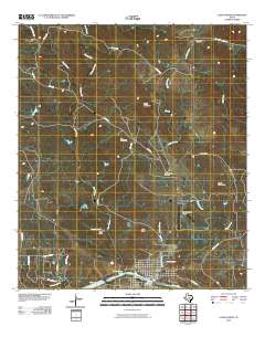 Llano North 2010 topographic map thumbnail