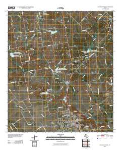 Lockhart North 2010 topographic map thumbnail