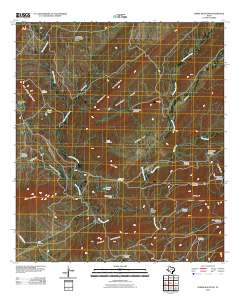 Horse Mountain 2010 topographic map thumbnail