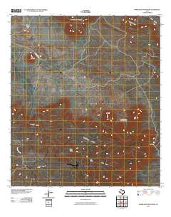 Horseshoe Mountains 2010 topographic map thumbnail