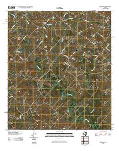 Greenvine 2010 topographic map thumbnail