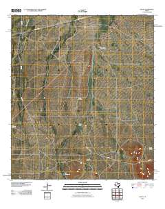 Hovey 2010 topographic map thumbnail