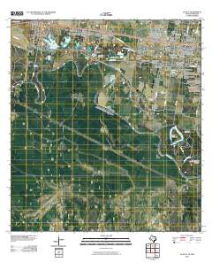 La Joya 2010 topographic map thumbnail