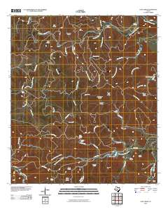 Love Creek 2010 topographic map thumbnail