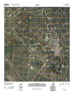Refugio 2010 topographic map thumbnail