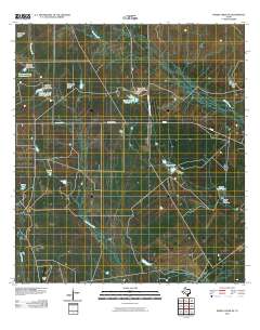 Piedra Creek NE 2010 topographic map thumbnail