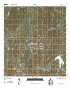 Piedra Parada Tank 2010 topographic map thumbnail