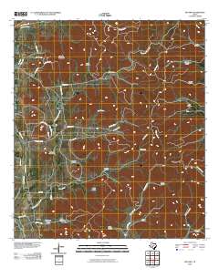 Rio Frio 2010 topographic map thumbnail