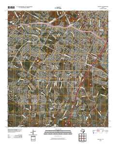 Oak Hill 2010 topographic map thumbnail
