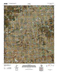 Roans Prairie 2010 topographic map thumbnail