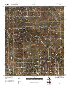 Robbers Roost 2010 topographic map thumbnail