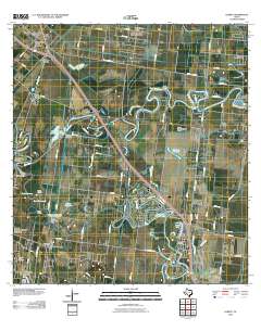 Olmito 2010 topographic map thumbnail