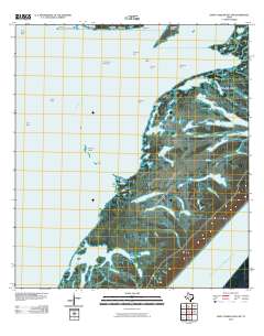 Saint Charles Bay SW 2010 topographic map thumbnail