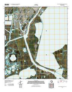 Port Arthur South 2010 topographic map thumbnail