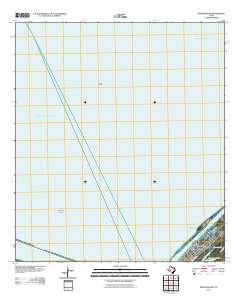 Port Bolivar 2010 topographic map thumbnail