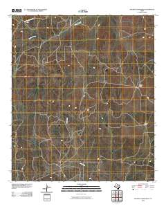 Rocking Chair Ranch 2010 topographic map thumbnail