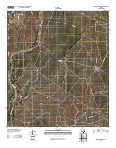 Mud Creek South 2010 topographic map thumbnail