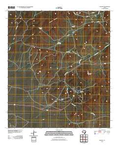 Paisano 2010 topographic map thumbnail