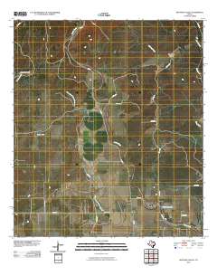 Mustang Valley 2010 topographic map thumbnail