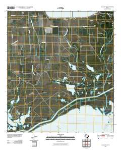 Palacios NE 2010 topographic map thumbnail