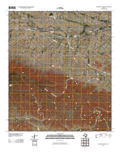 Panther Canyon 2010 topographic map thumbnail