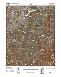Coletown 2010 topographic map thumbnail